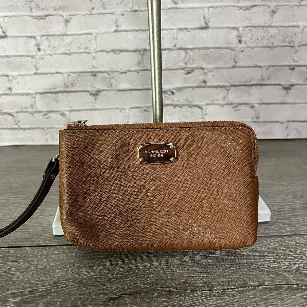 Michael Kors Double Zip Wallet Wristlet
